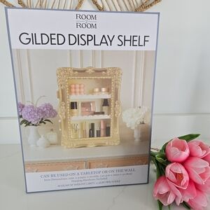 Gold Gilded Display Shelf Viral Tik Tok Shelf New In Box